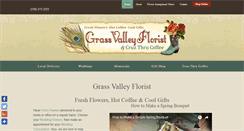 Desktop Screenshot of grassvalleyflorist.com